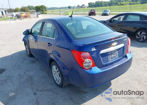 2014 Chevrolet Sonic Lt Auto из США, поврежденный, VIN 1G1JC5SH2E4218641